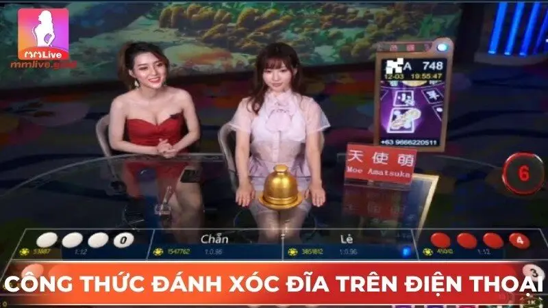 công thức đánh xóc đĩa trên điện thoại